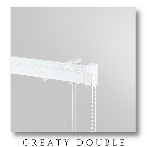 Карниз для двойных римских штор Creaty